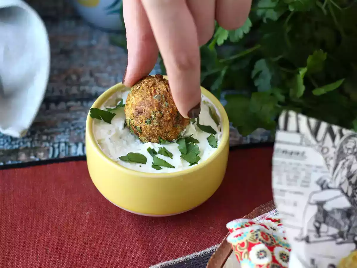 Falafler i Air Fryer, for sprøde resultater uden stegning! - foto 3