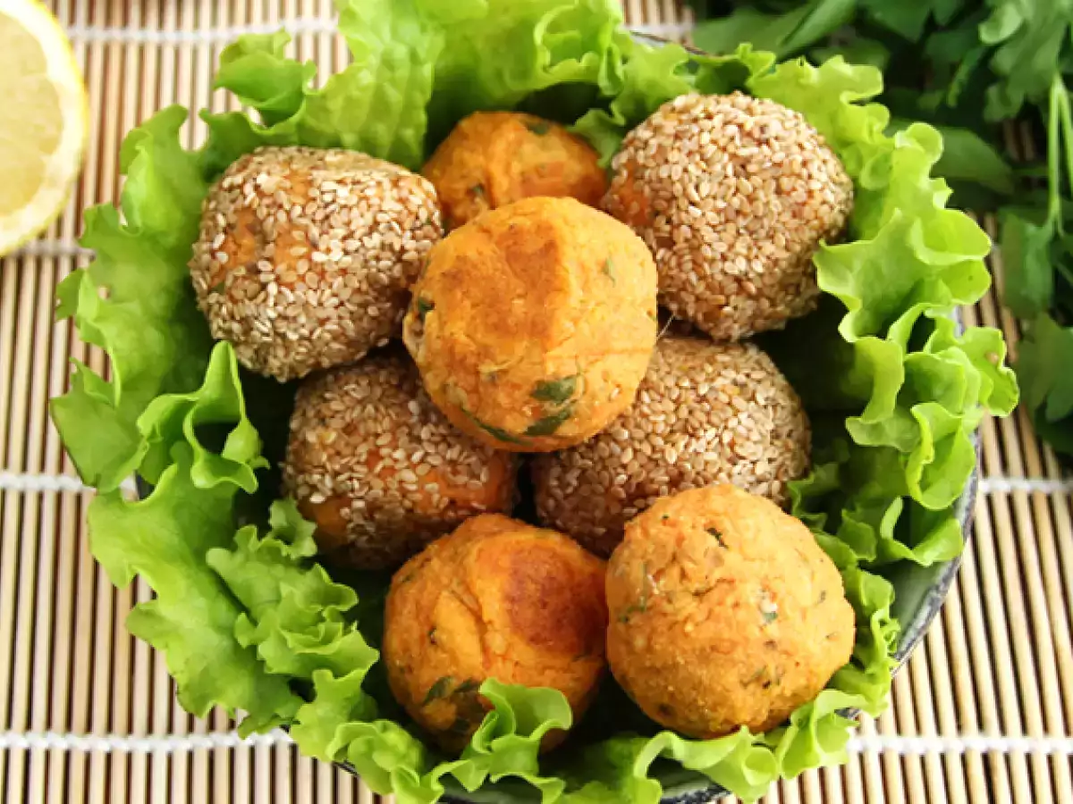 Falafler med søde kartofler - foto 3