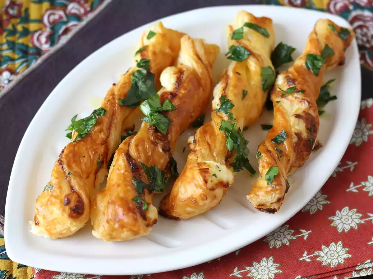 Flaky ostetwists med Airfryer - foto 4