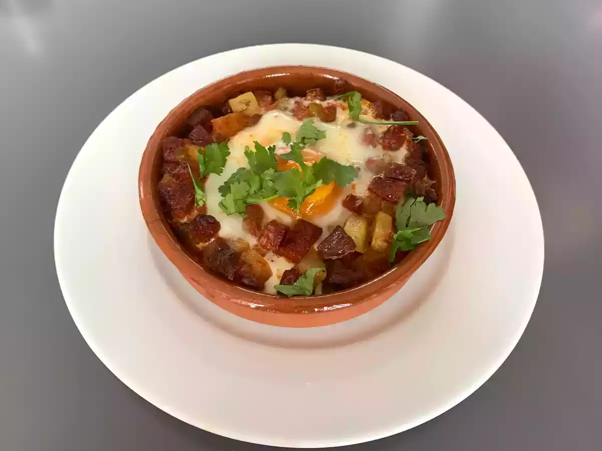 Flamenco-æg med kartofler og chorizopølse - foto 2