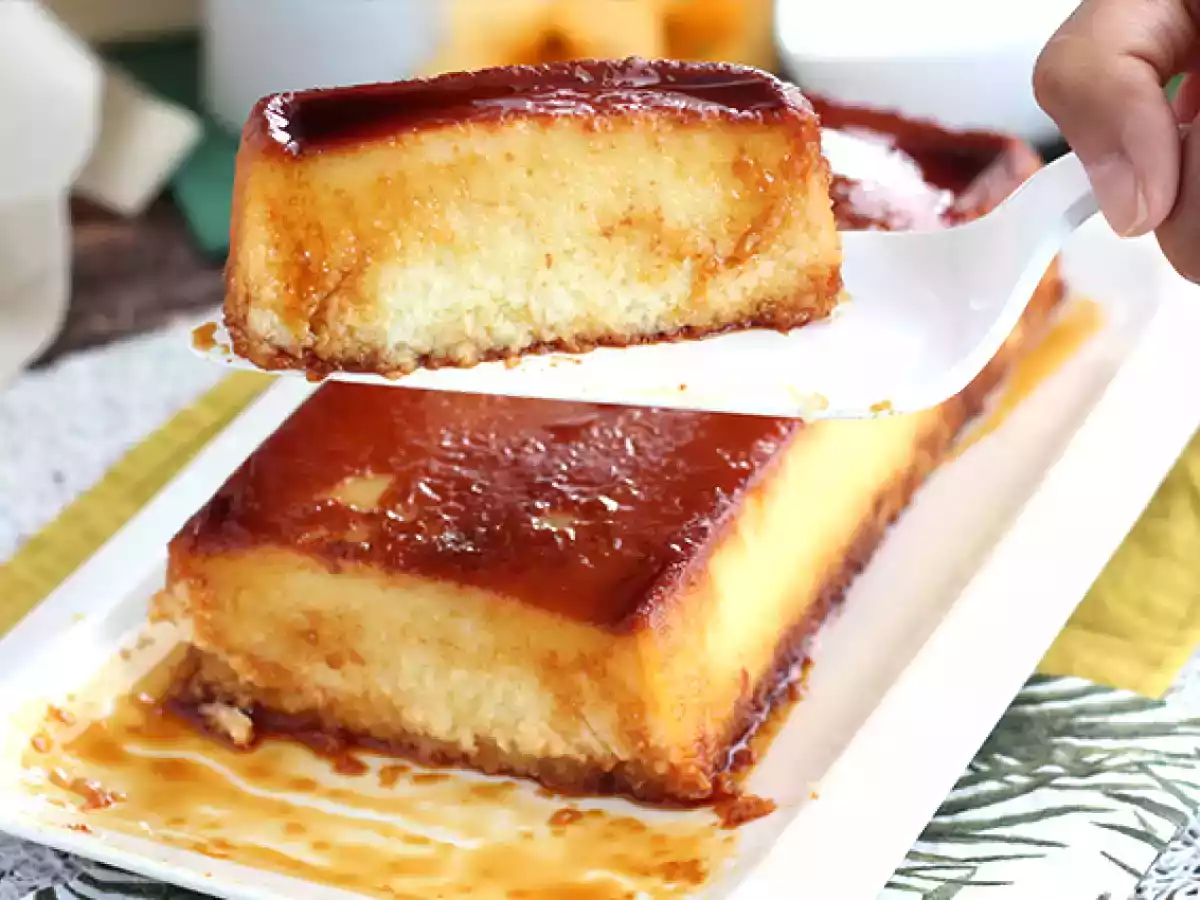 Flan med kokosnød - foto 2