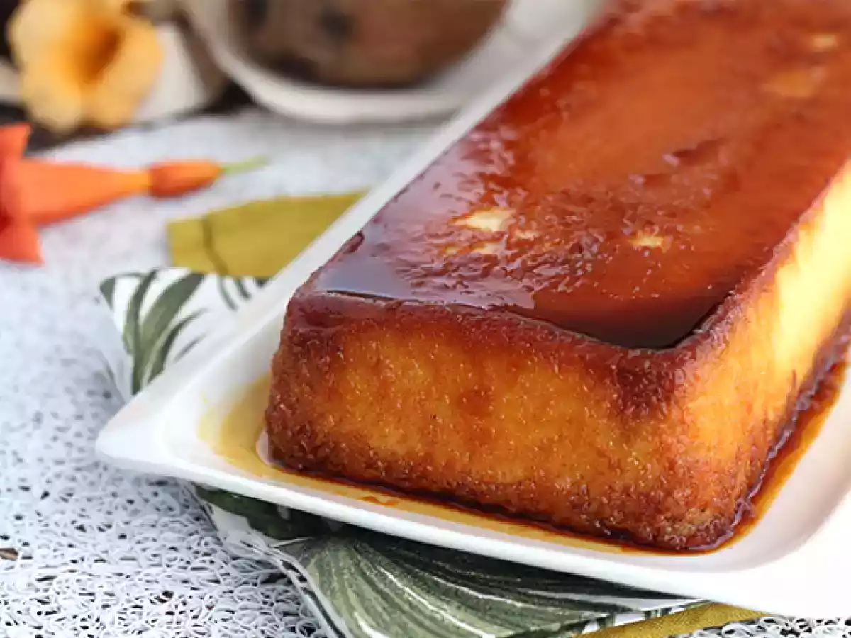 Flan med kokosnød - foto 3