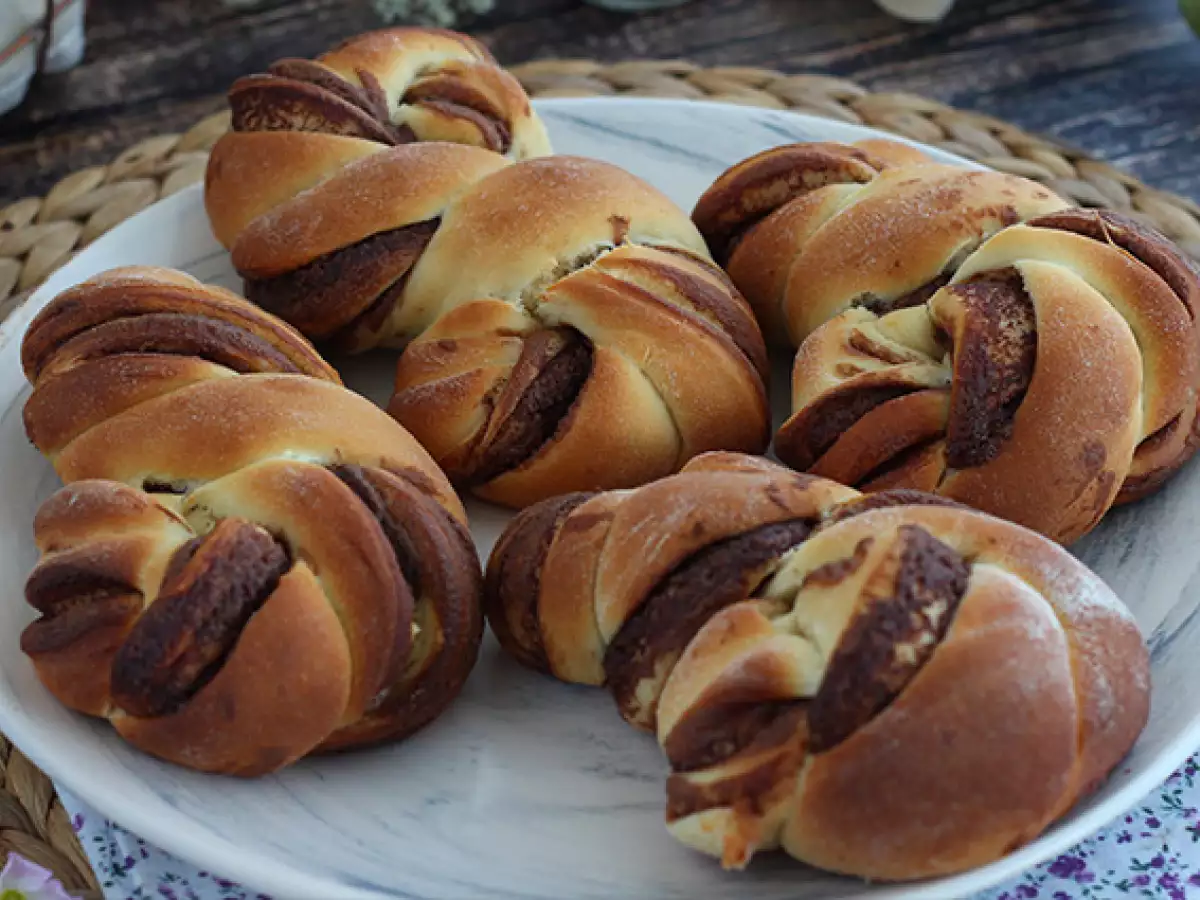Flettede Nutella-boller - foto 2
