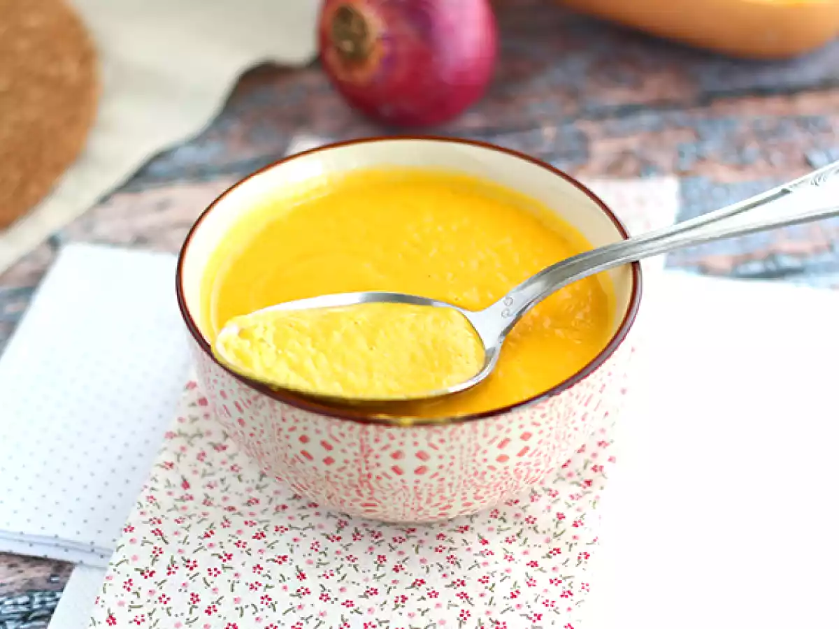 Fløde af butternutsquashsuppe - foto 3