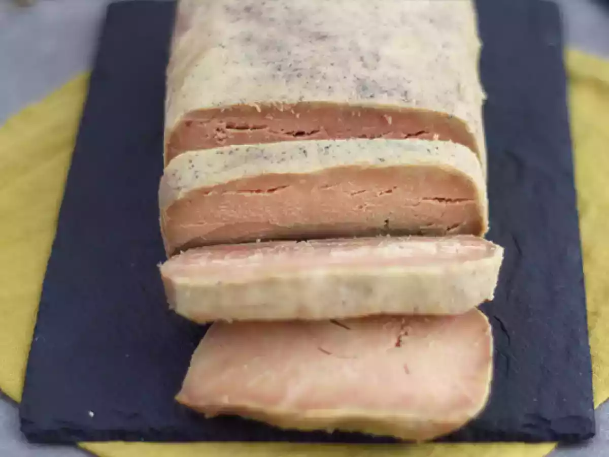 Foie gras kogt i salt - foto 3