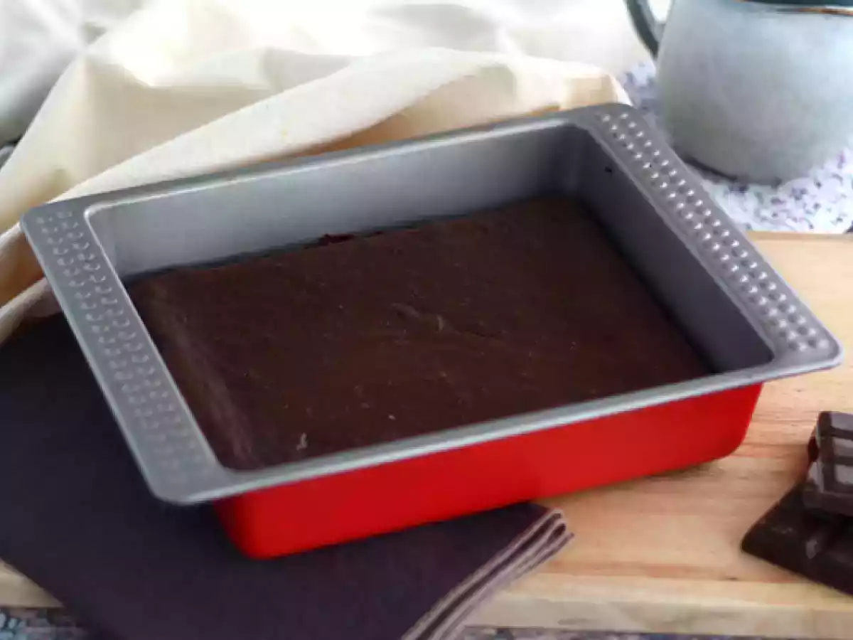 Fondant med chokolade og røde bønner - Glutenfri / Laktosefri - foto 2