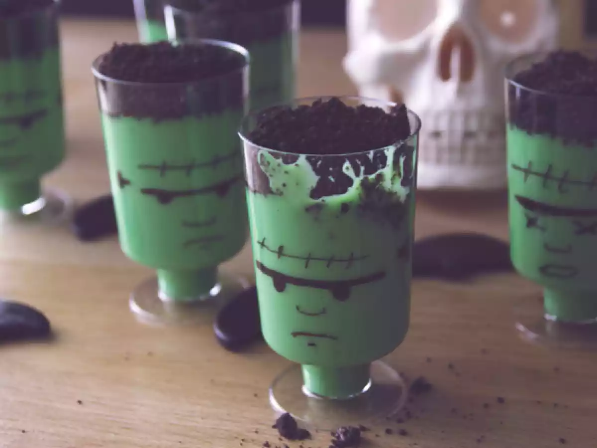 Frankenstein-cremer til halloween - foto 3