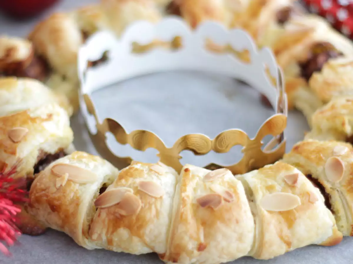 Fransk helligtrekongerskage med Kinder Bueno - foto 3