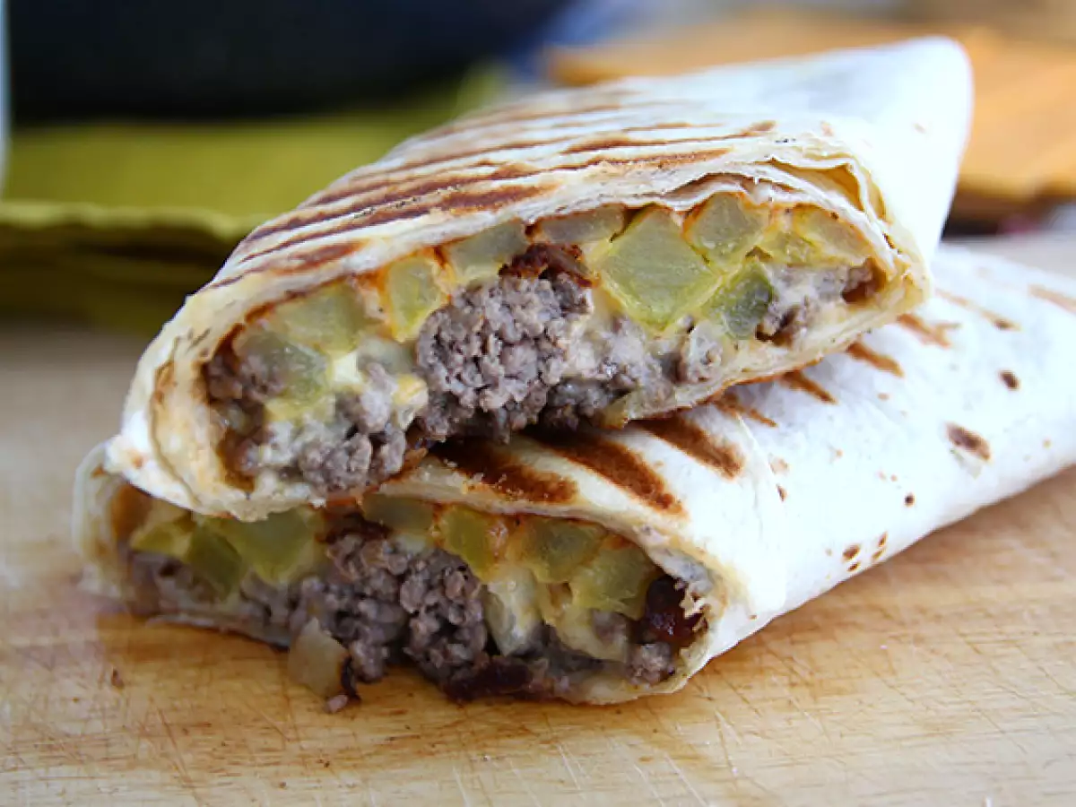 Franske tacos med hjemmelavede pommes frites - foto 3