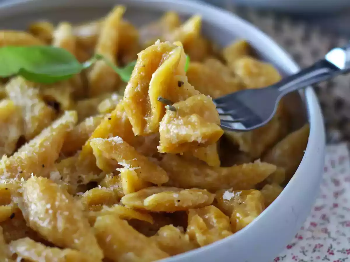 Frisk butternut-pasta med kun 2 ingredienser - foto 2