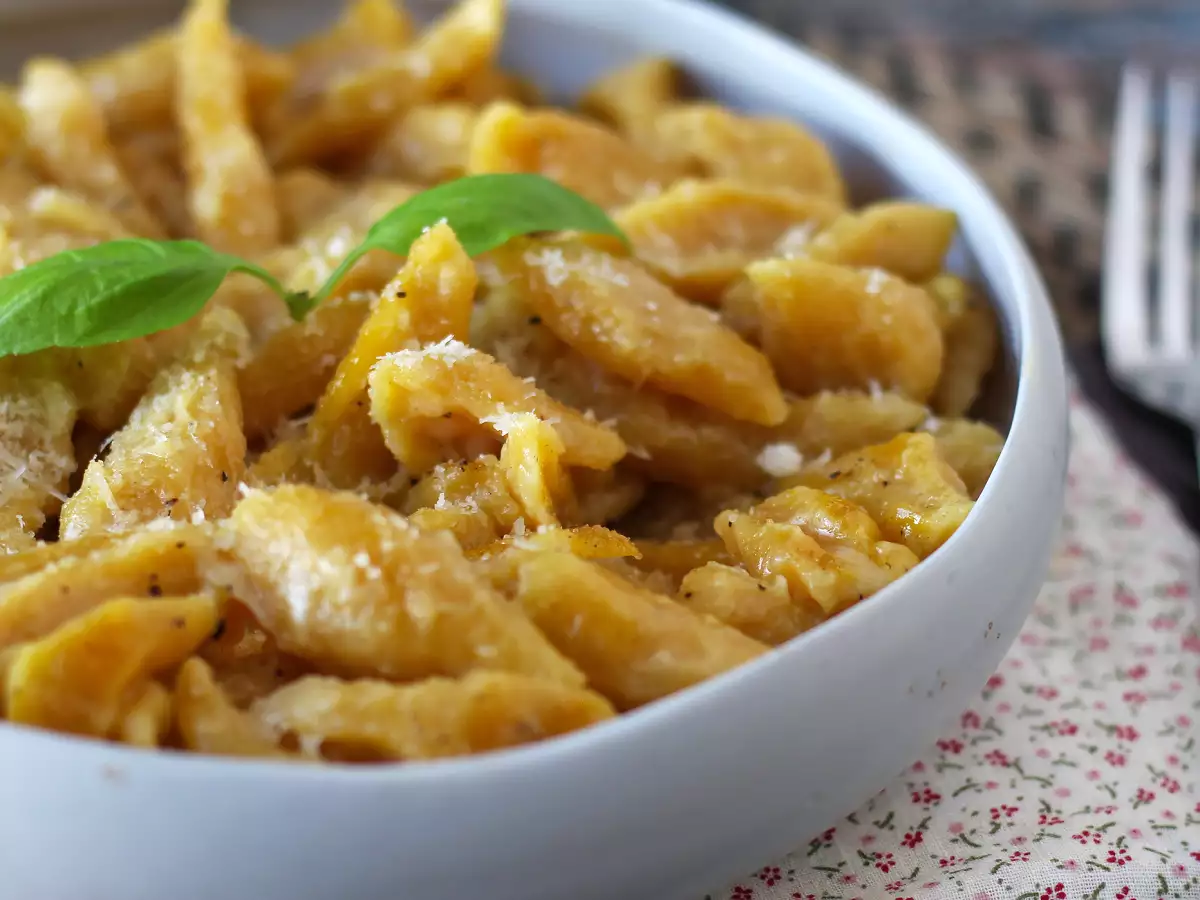 Frisk pasta med butternutgræskar – kun 2 ingredienser - foto 4