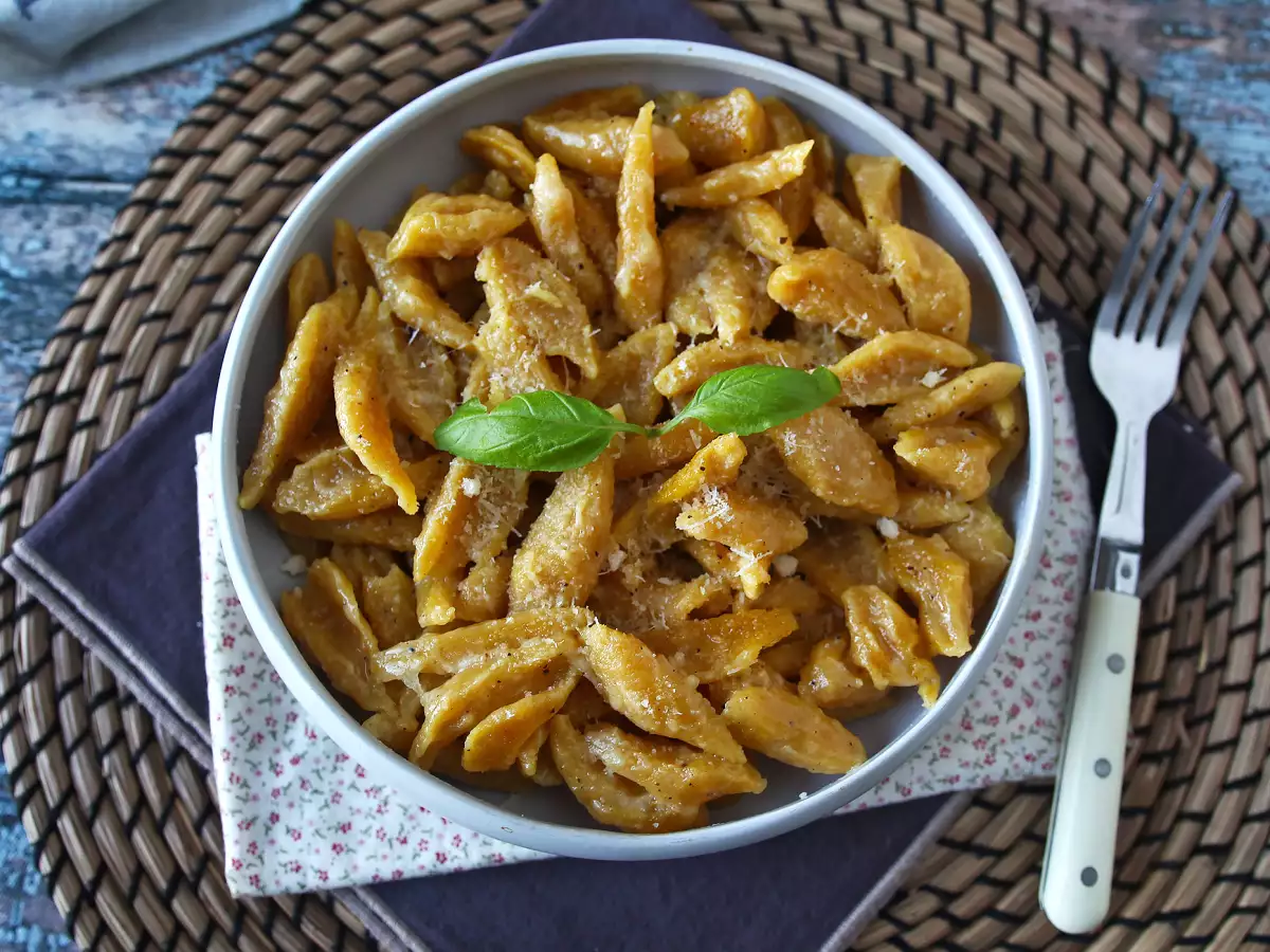 Frisk pasta med butternutgræskar – kun 2 ingredienser - foto 5