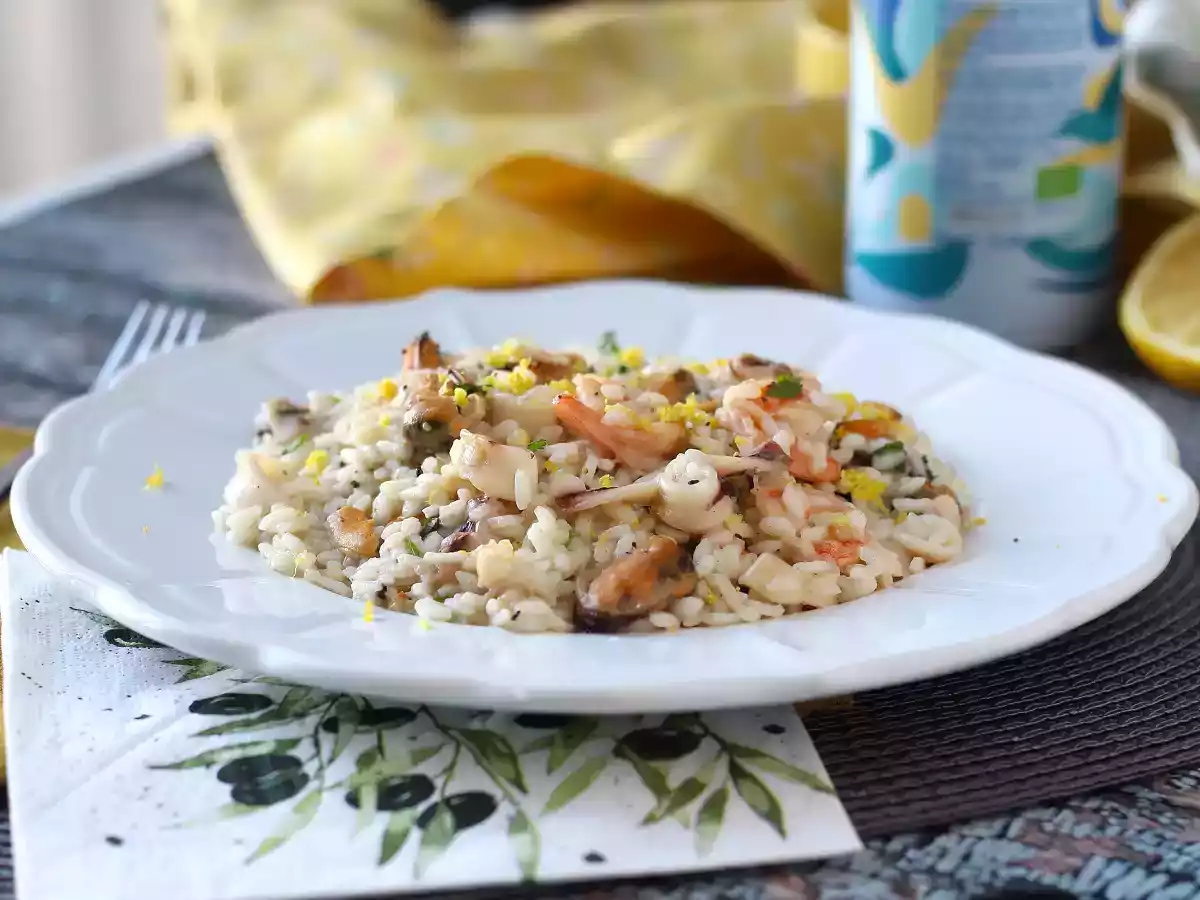 Frosset risotto med fisk og skaldyr: den ideelle løsning til en hurtig og velsmagende - foto 3