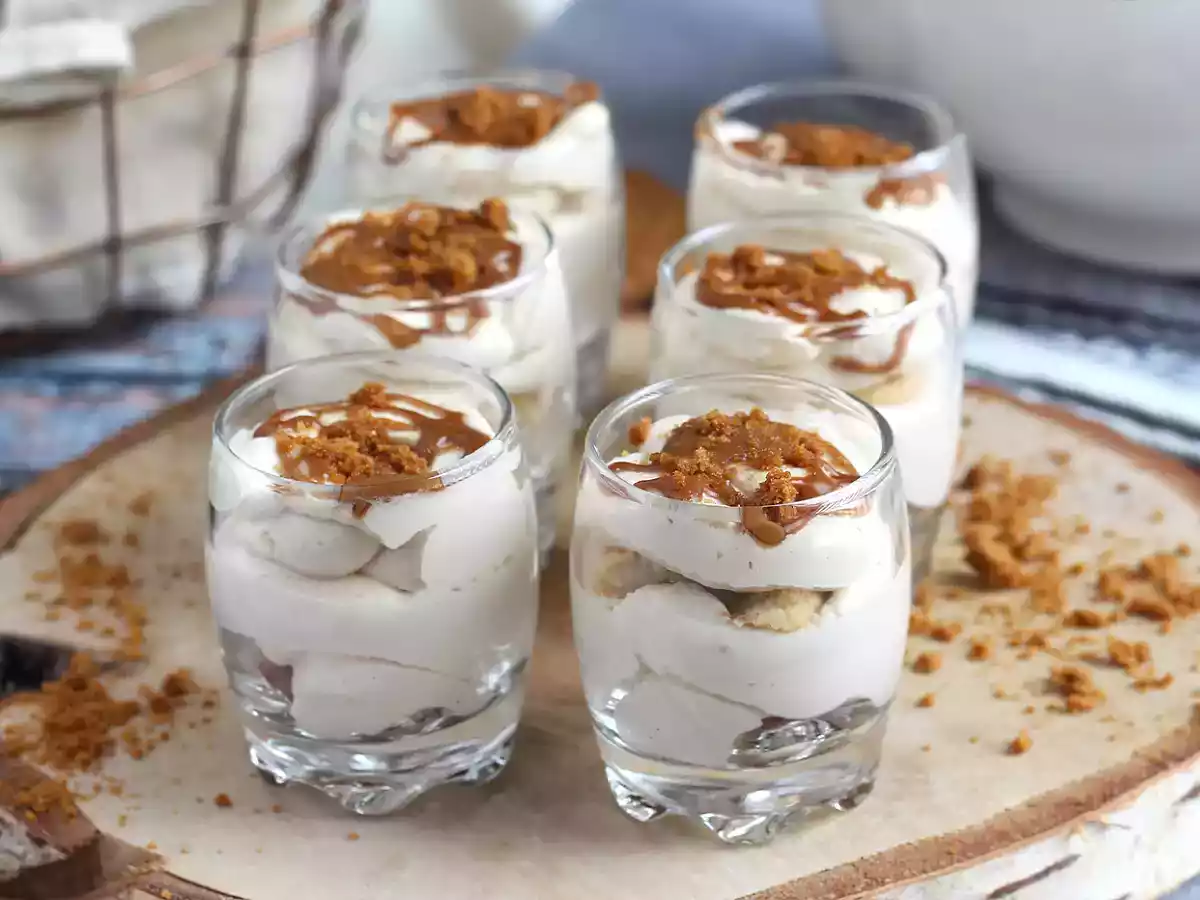 Glas med Speculoos-mousse - foto 3