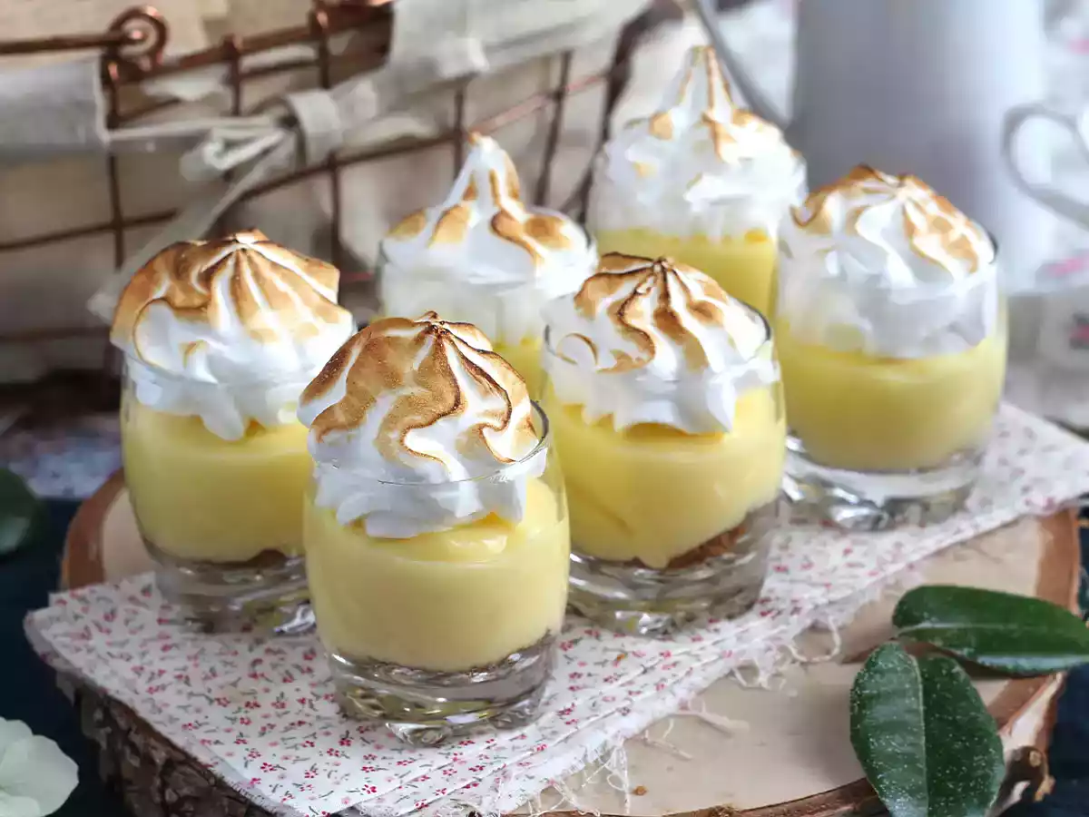 Glas til citrontærte med marengs - foto 4