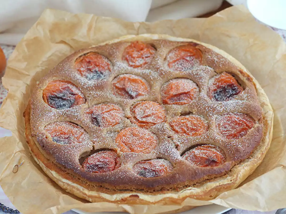 Glutenfri abrikostærte - foto 3