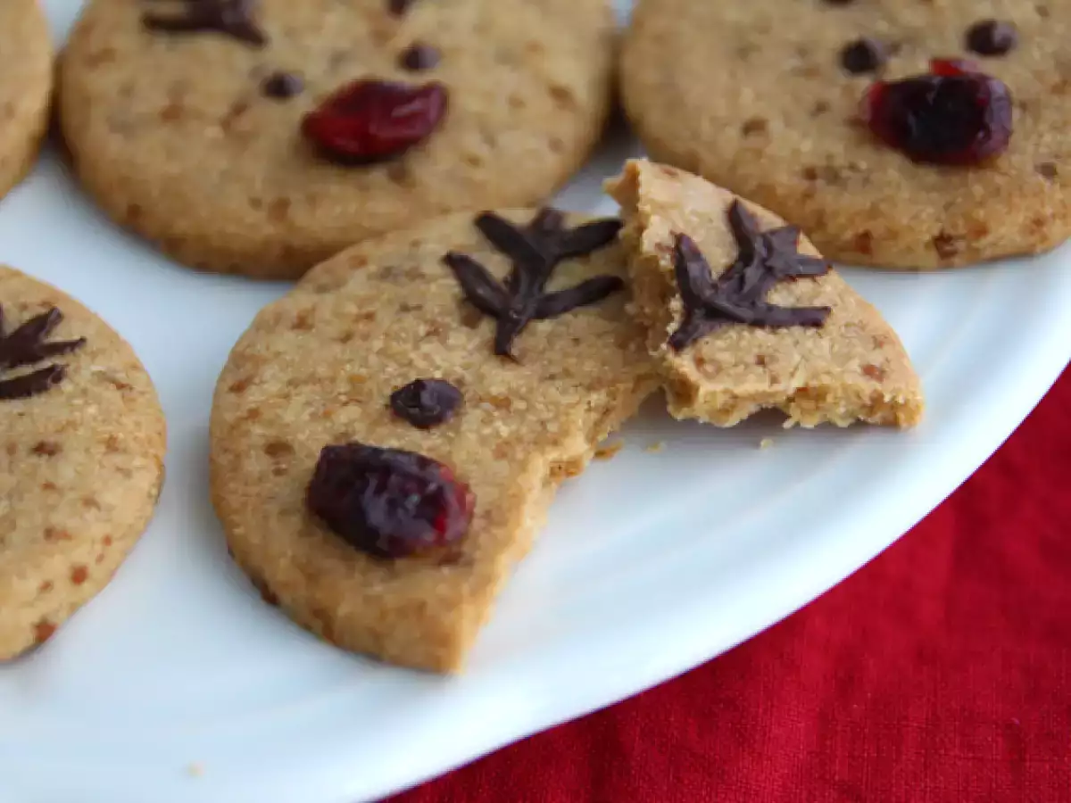Glutenfri og veganske rensdyrsmåkager - foto 4