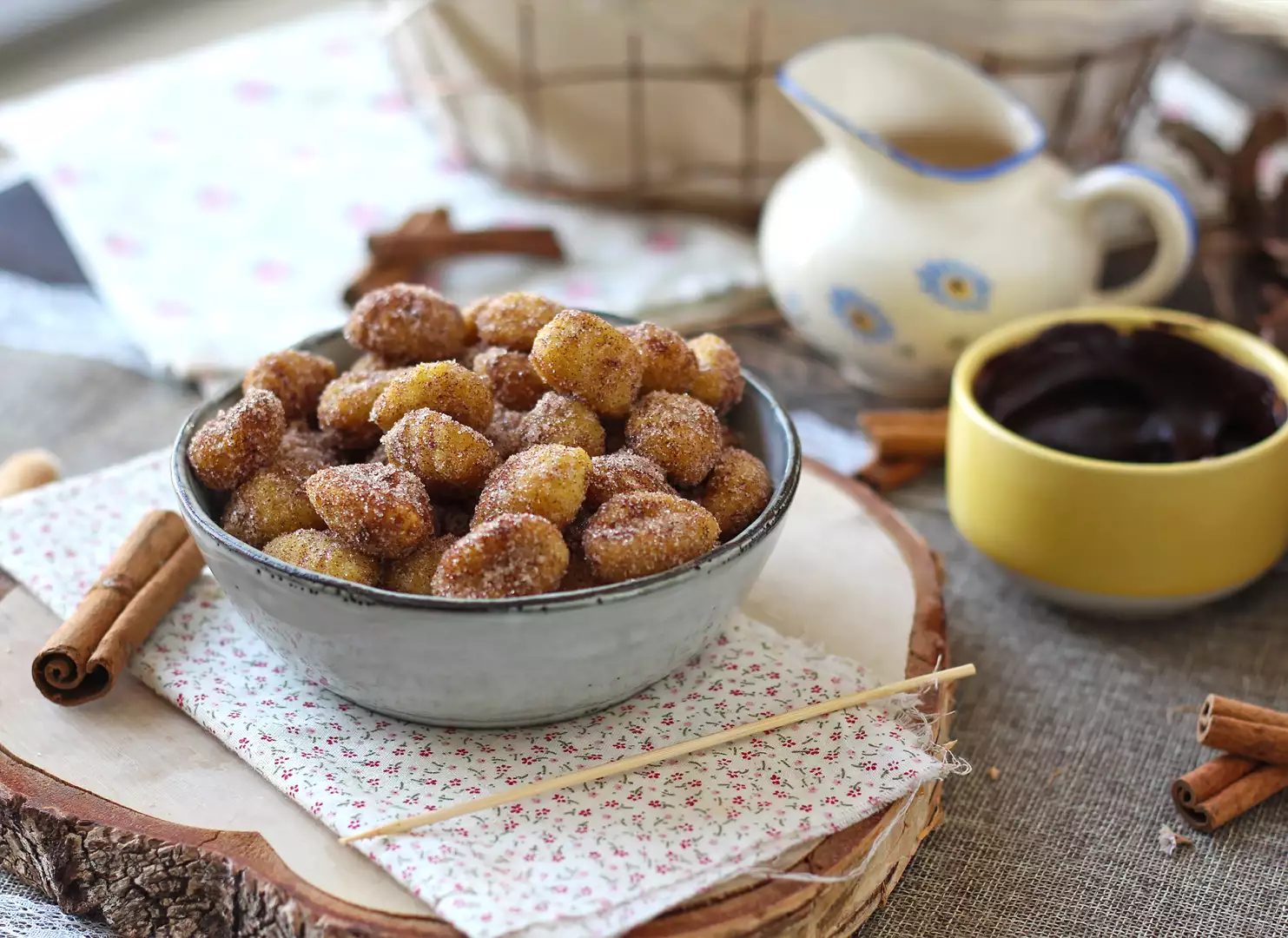 Gnocchi med airfryer: en opskrift på kaneldessert, der skal nydes!