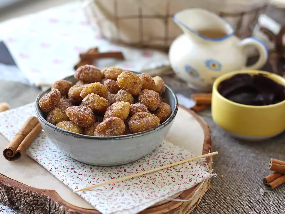 Gnocchi med airfryer: en opskrift på kaneldessert, der skal nydes!