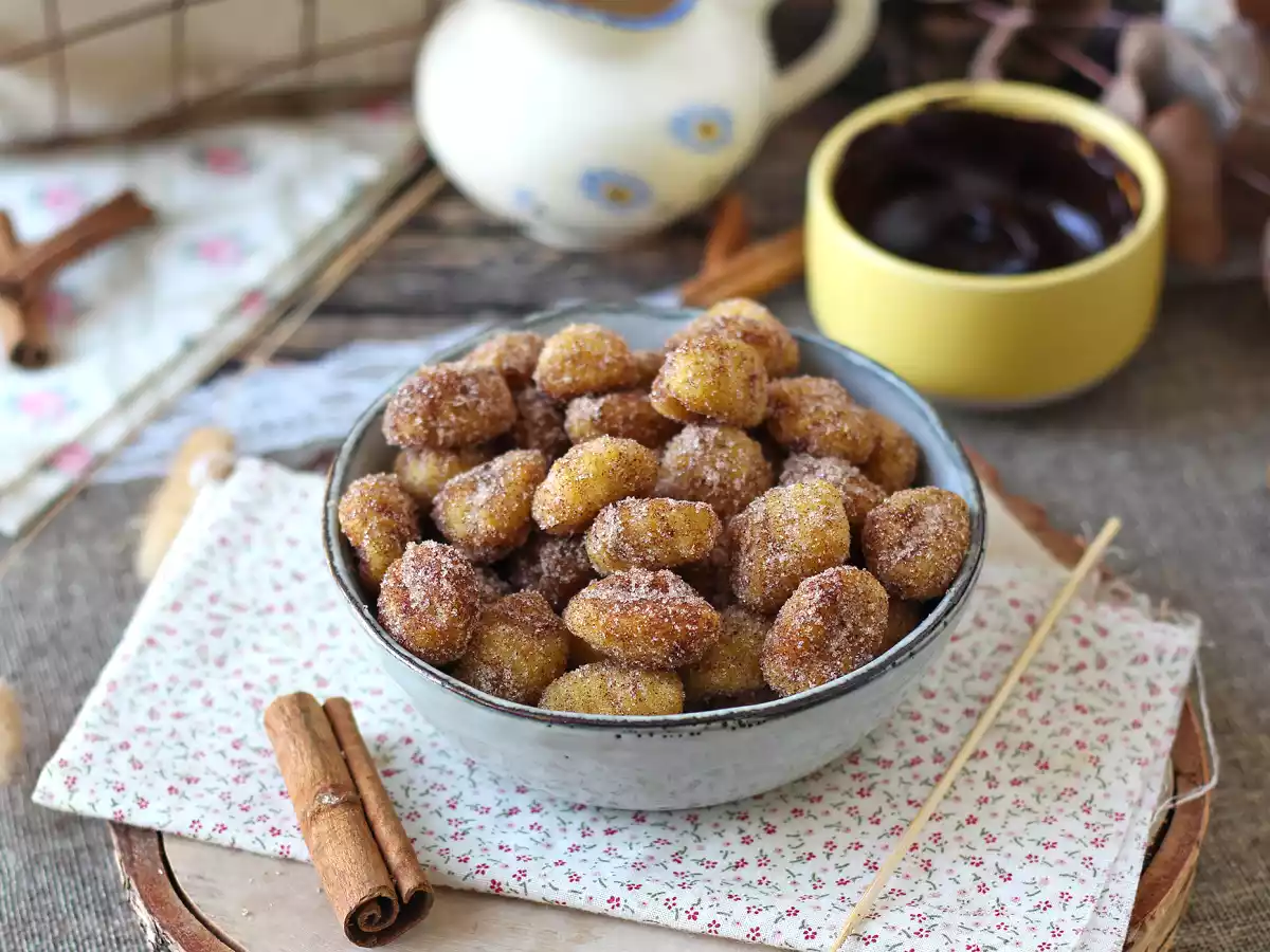 Gnocchi med airfryer: en opskrift på kaneldessert, der skal nydes! - foto 2