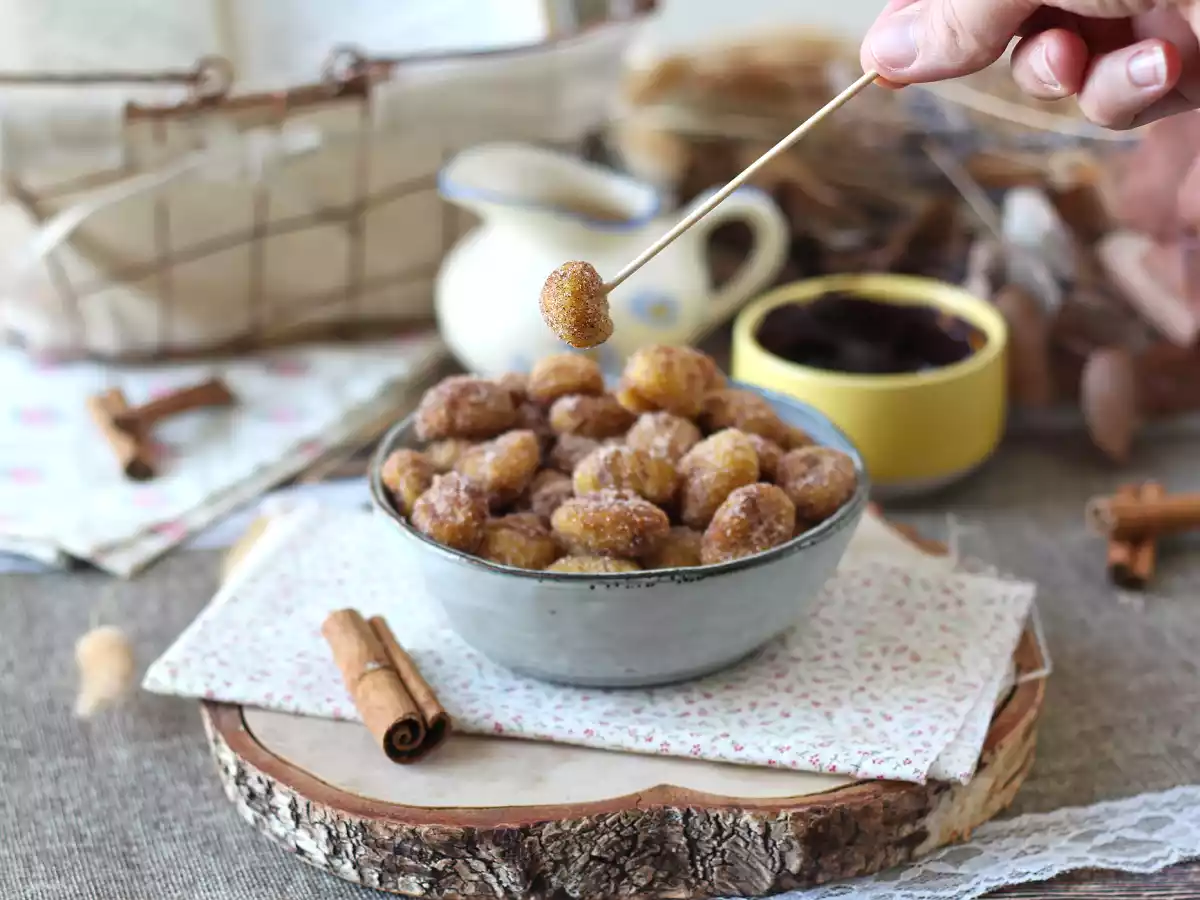 Gnocchi med airfryer: en opskrift på kaneldessert, der skal nydes! - foto 5