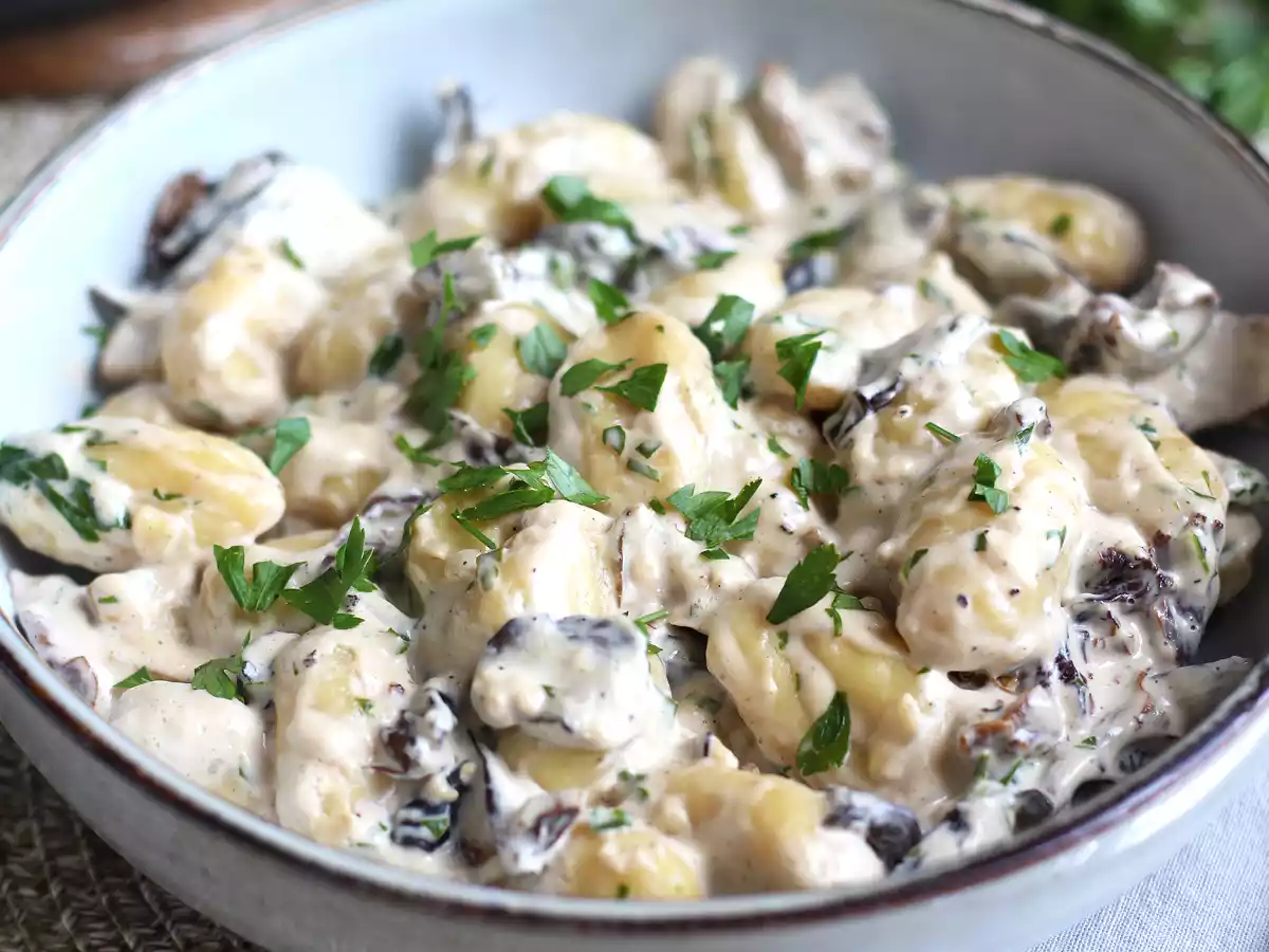 Gnocchi med svampe, en velsmagende og nem forret - foto 2