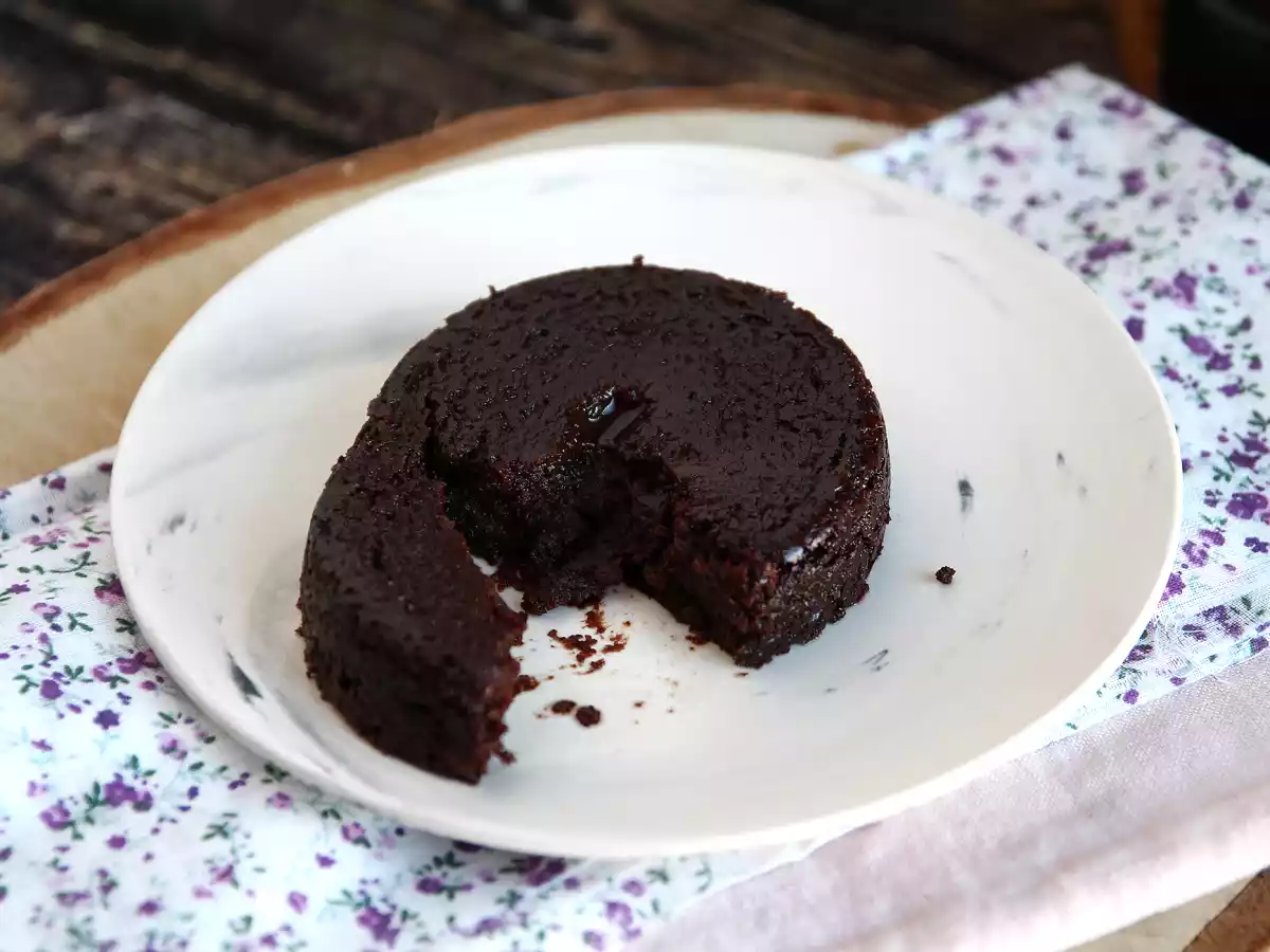 Gourmet-chokoladefondant uden tilsat sukker!