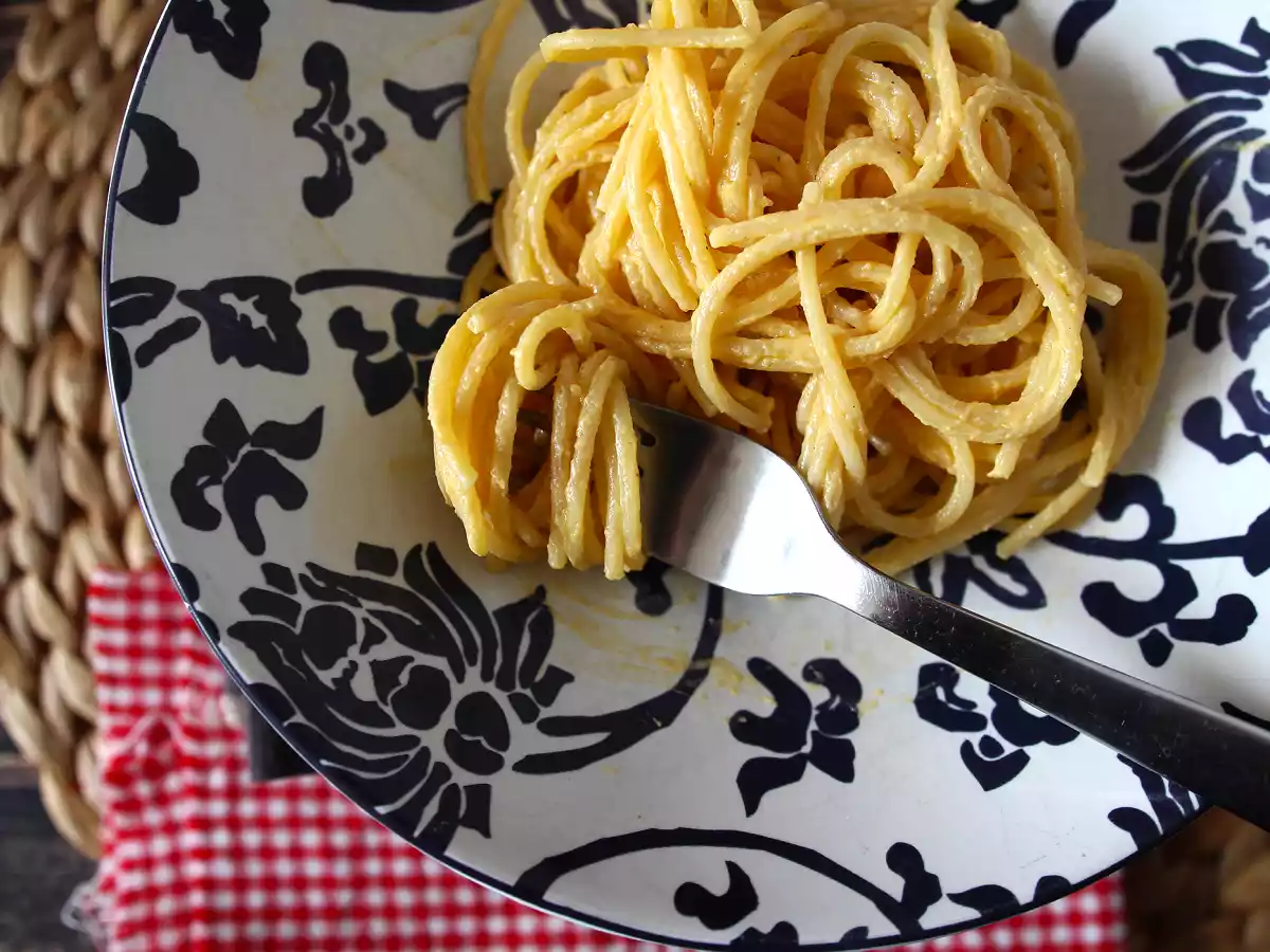 Græskar- og ricottasauce, perfekt til pasta eller fyldt i ravioli! - foto 4