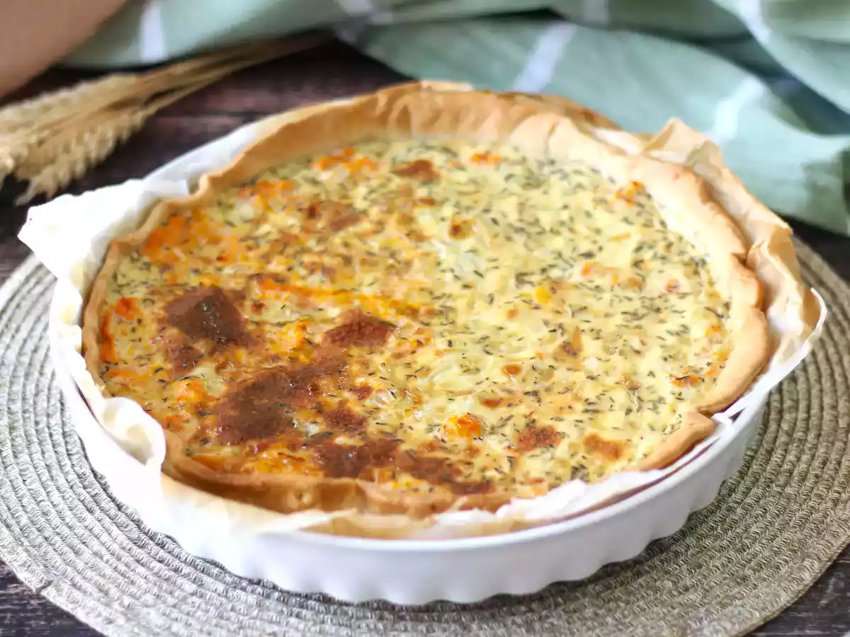 Græskar-quiche til et enkelt og effektivt måltid - foto 3