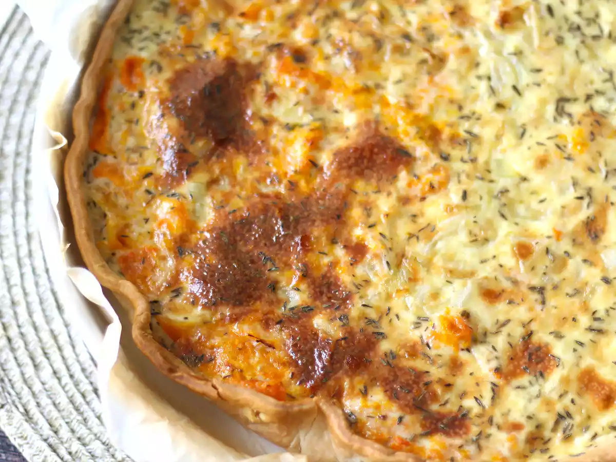 Græskar-quiche til et enkelt og effektivt måltid - foto 4