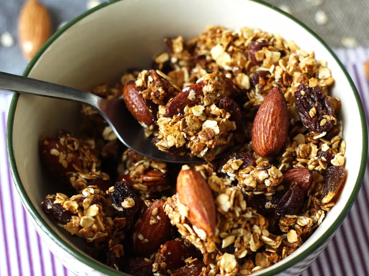 Granola express med airfryer, så din morgenmad bliver sprød