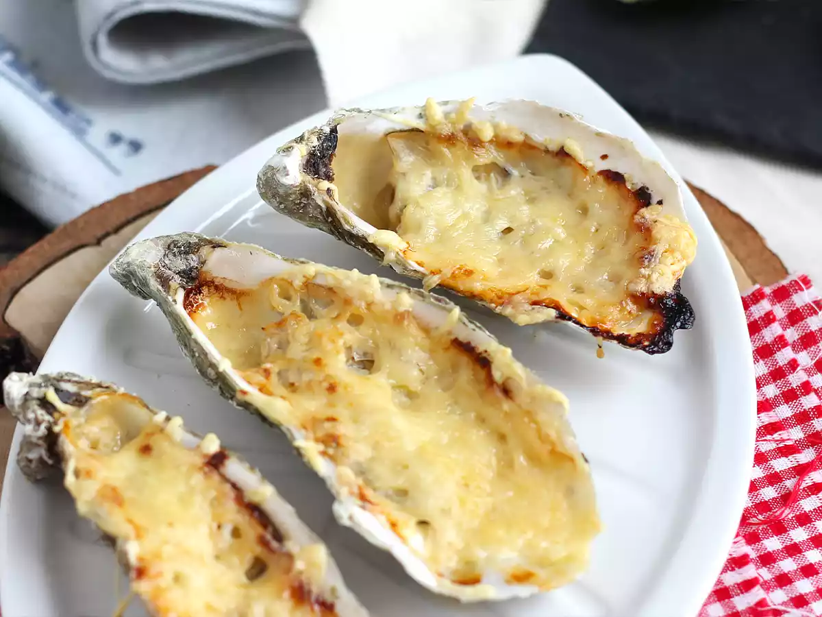 Gratinering af gourmetøsters - foto 2