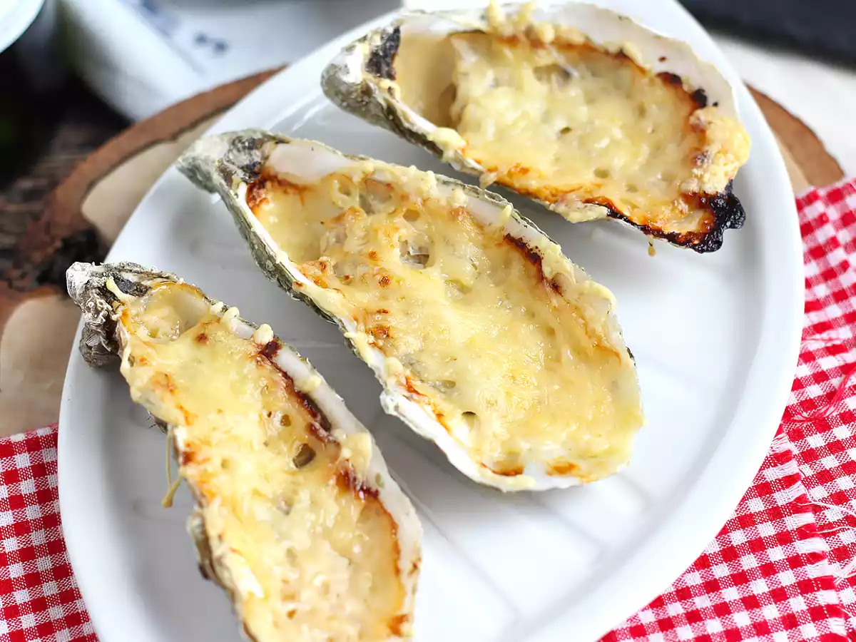 Gratinering af gourmetøsters - foto 4