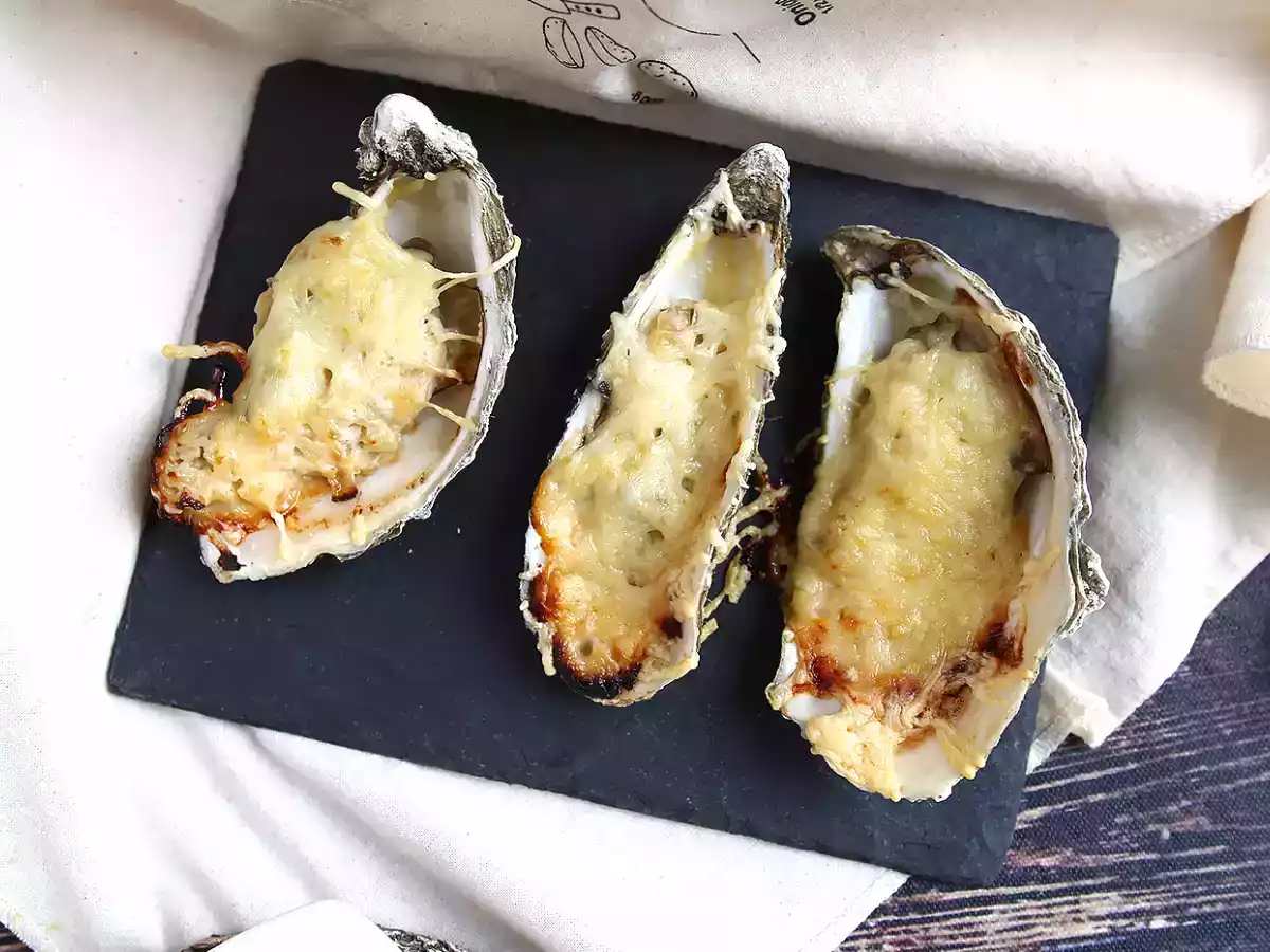 Gratinering af gourmetøsters - foto 5
