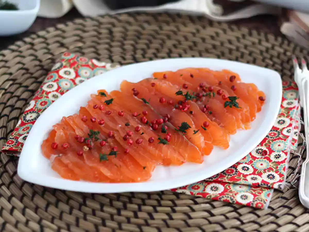 Gravlax, den marinerede laks på svensk vis