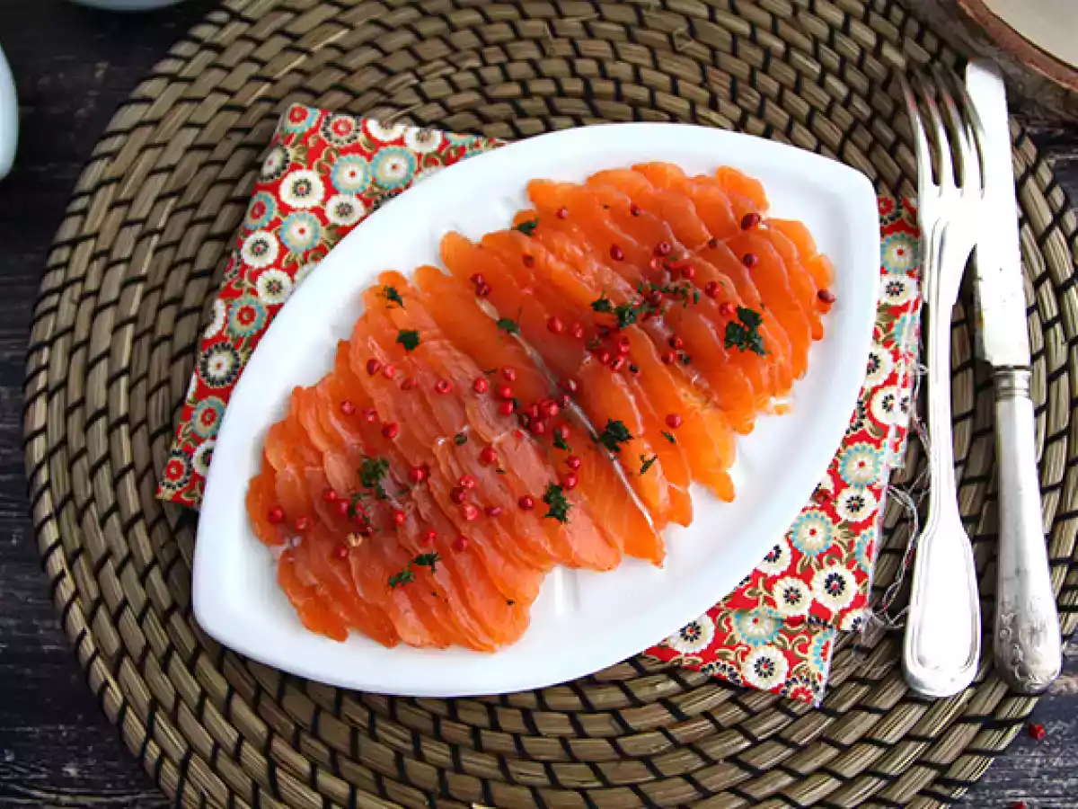 Gravlax, den marinerede laks på svensk vis - foto 3