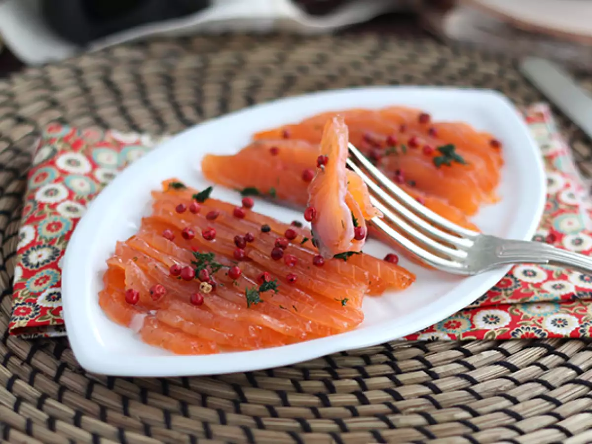 Gravlax – svenskmarineret laks - foto 4