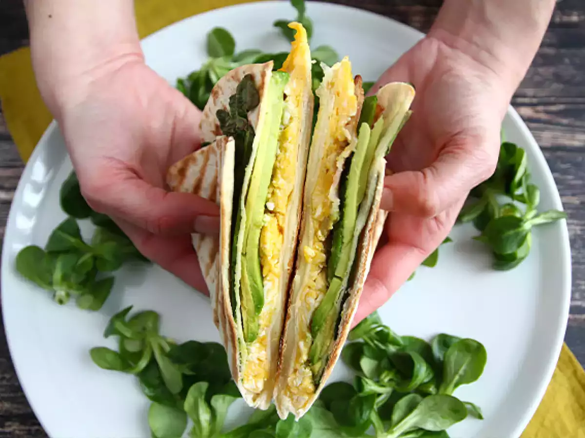 Grillet brunchwrap – Tortilla Wrap Hack
