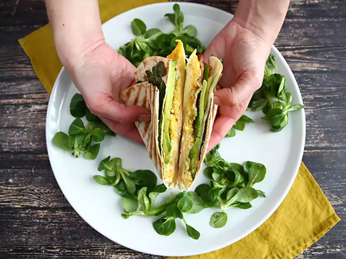 Grillet brunchwrap – Tortilla Wrap Hack - foto 3