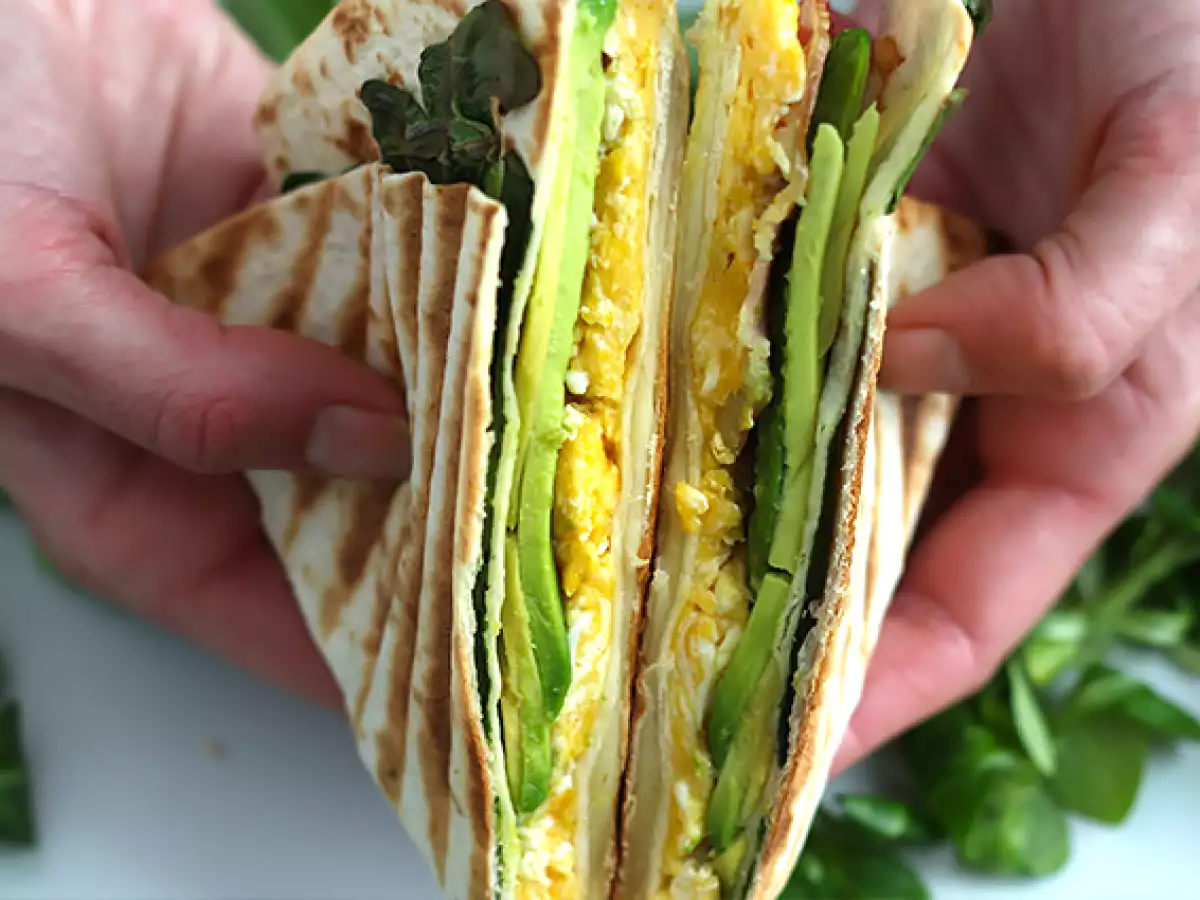 Grillet brunchwrap – Tortilla Wrap Hack - foto 5