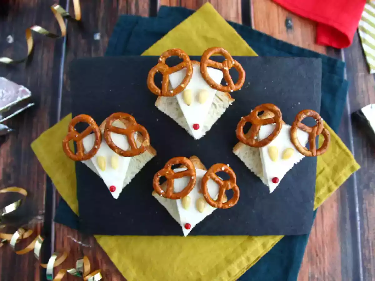 Grinende ko rensdyr toast - foto 3