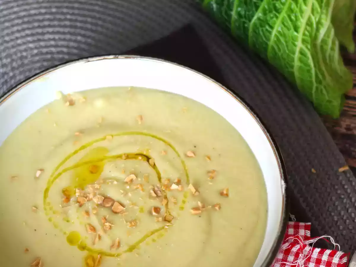 Grønkåls- og kartoffelsuppe i hurtigkoger - foto 2