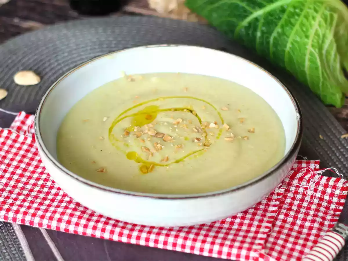 Grønkåls- og kartoffelsuppe i hurtigkoger - foto 3