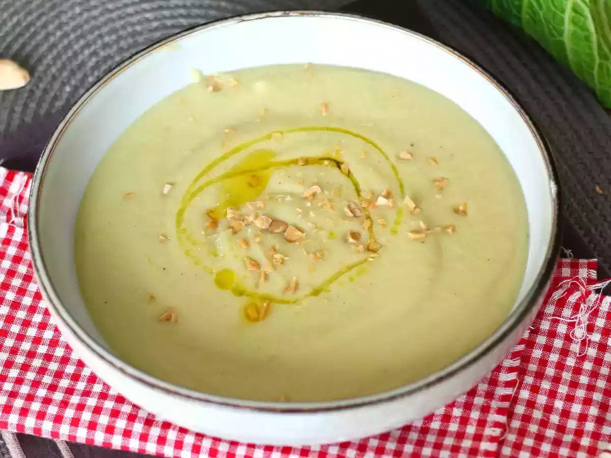 Grønkåls- og kartoffelsuppe i hurtigkoger - foto 4