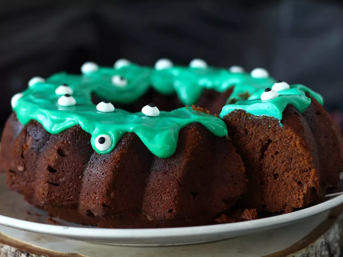 Halloween-bundtkage med en djævelsk lækker glasur - foto 3