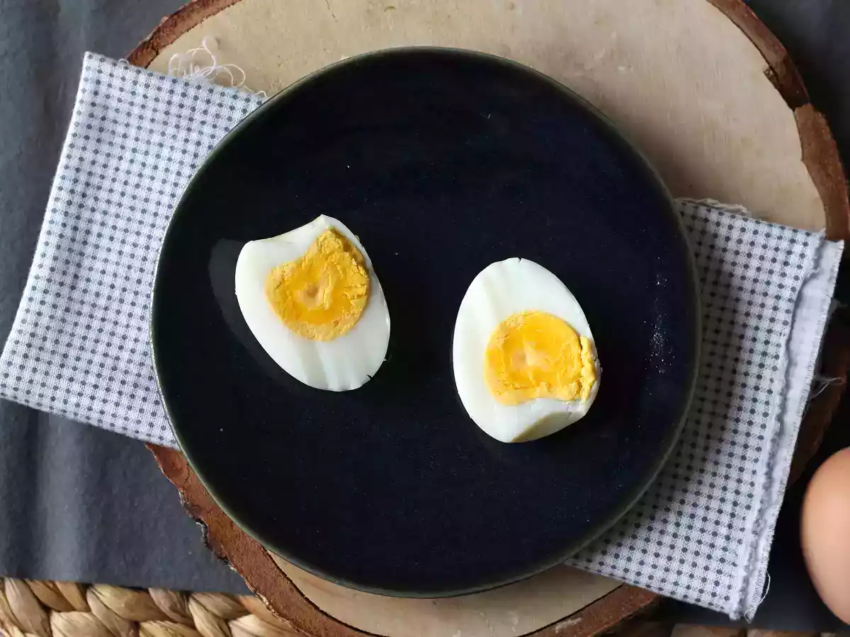 Hårdkogte æg i Air fryer