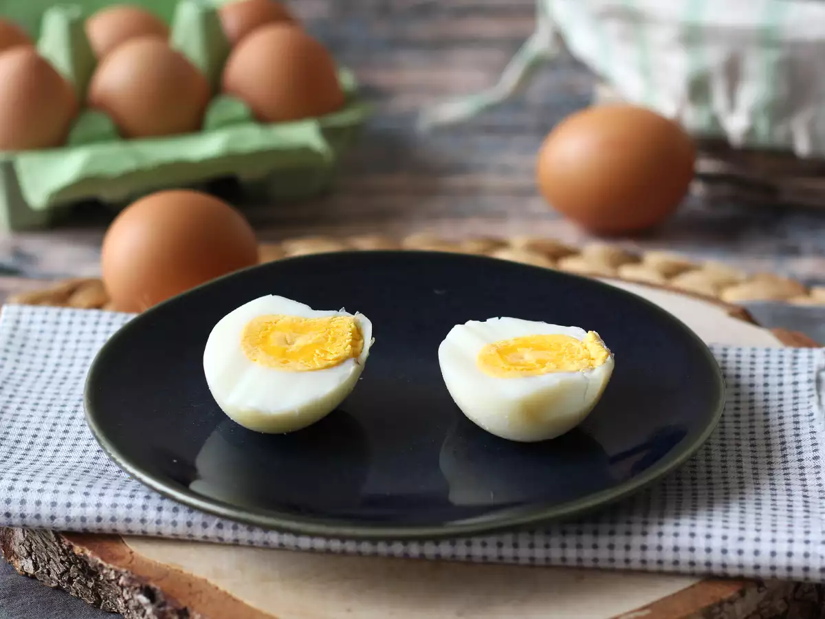 Hårdkogte æg i airfryer - foto 5