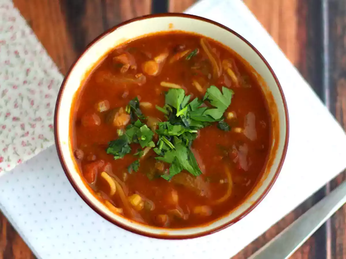 Harira-suppe, nem og velduftende - foto 2