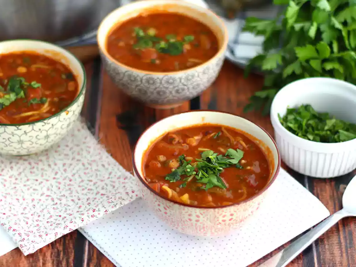 Harira-suppe, nem og velduftende - foto 3