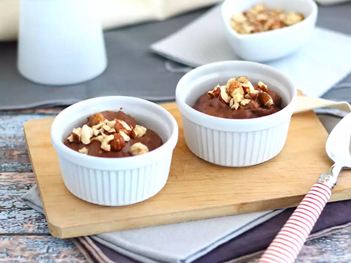 Hasselnøddecreme (vegansk og glutenfri dessert) - foto 2